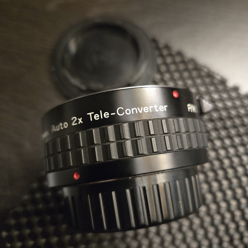 Albinar - ADG Auto 2X Tele Converter P/K Lens Made in Japan With Caps